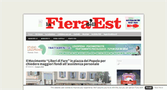Desktop Screenshot of fieradellest.it